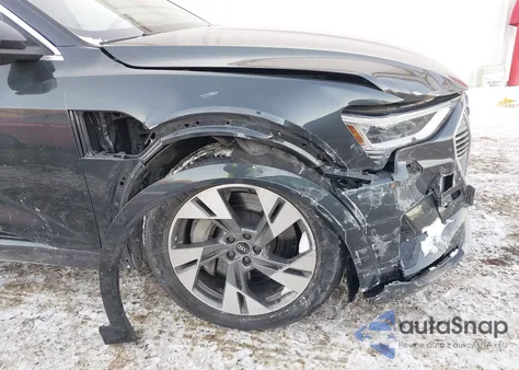 2021 Audi E-Tron Premium Quattro from USA, damaged, VIN WA1AAAGE7MB011901
